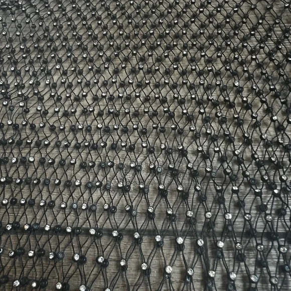Mesh Body Chains Crystal Fishnet Top - Picture 6 of 6
